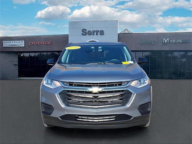 used 2020 Chevrolet Traverse car, priced at $21,500