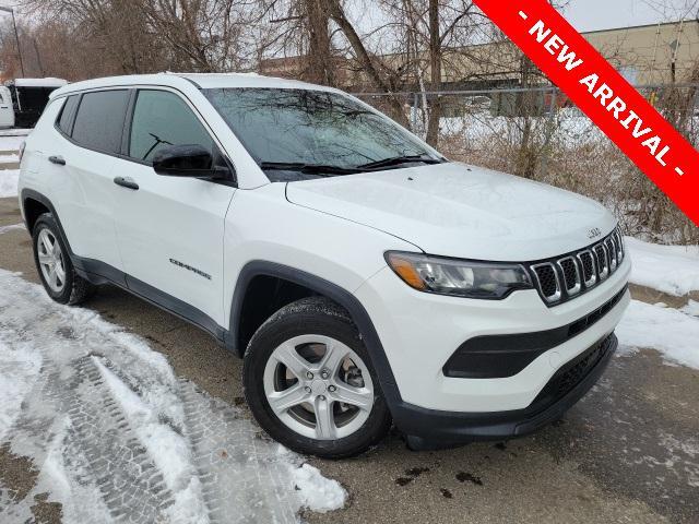 used 2023 Jeep Compass car, priced at $21,500