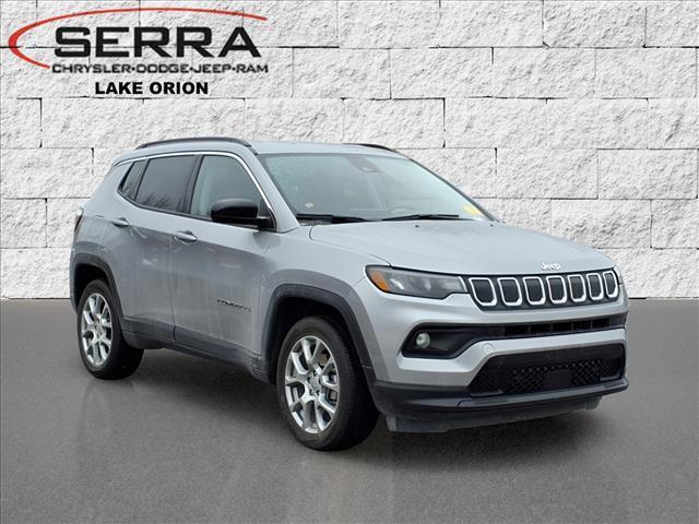 used 2022 Jeep Compass car, priced at $23,000