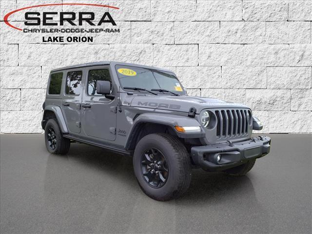 used 2019 Jeep Wrangler Unlimited car, priced at $35,500