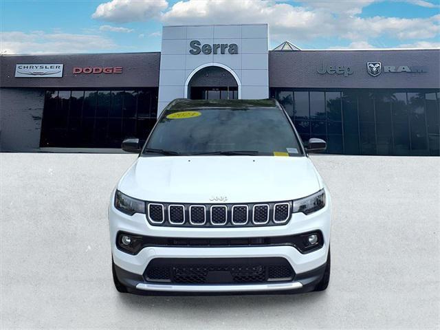 used 2024 Jeep Compass car, priced at $25,000