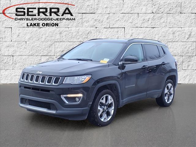 used 2021 Jeep Compass car, priced at $18,000