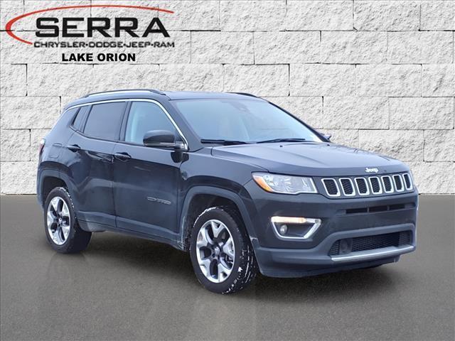 used 2021 Jeep Compass car, priced at $18,000