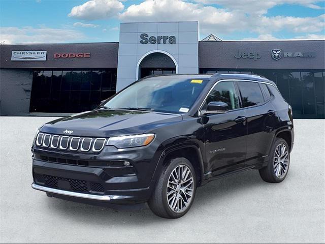 used 2022 Jeep Compass car, priced at $20,000