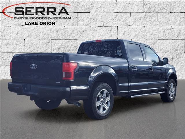 used 2018 Ford F-150 car, priced at $27,500