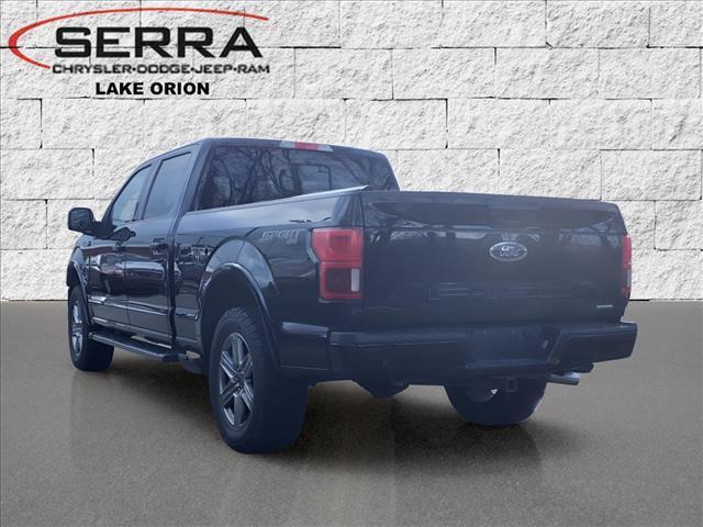 used 2018 Ford F-150 car, priced at $27,500