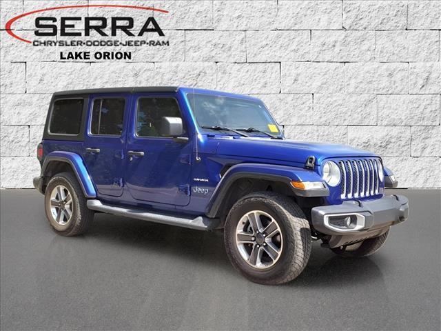 used 2020 Jeep Wrangler Unlimited car, priced at $28,000