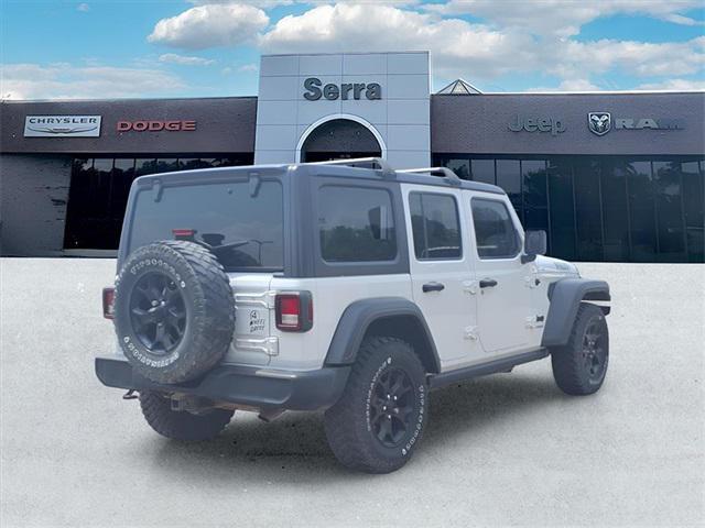 used 2021 Jeep Wrangler car, priced at $26,500