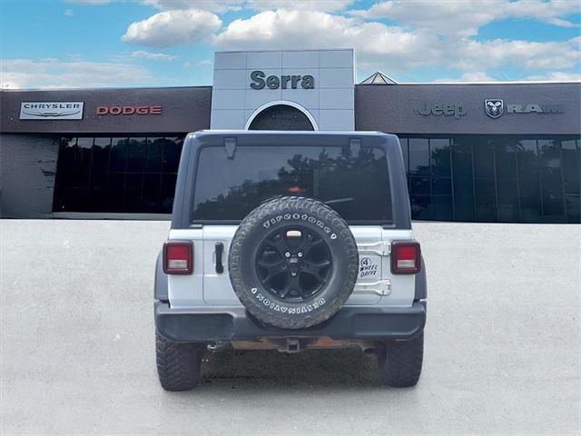 used 2021 Jeep Wrangler car, priced at $26,500