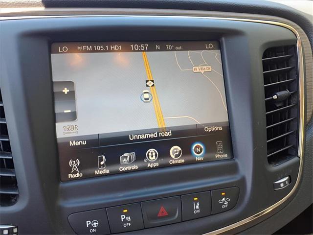used 2015 Chrysler 200 car, priced at $12,000