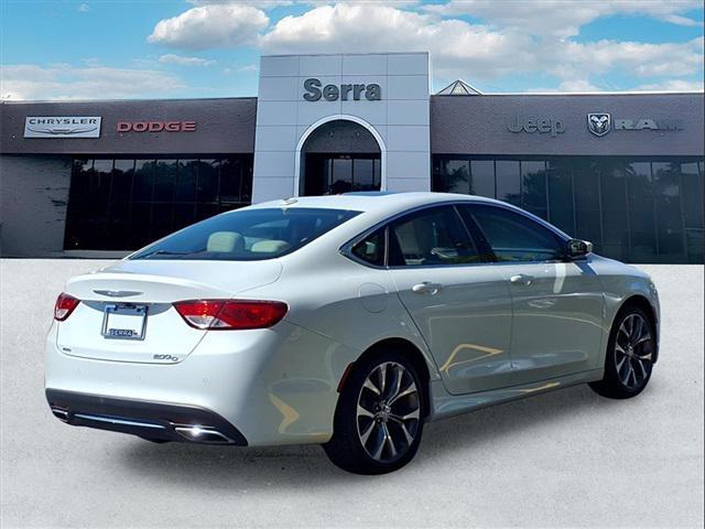 used 2015 Chrysler 200 car, priced at $12,000