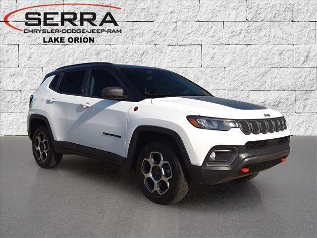 used 2022 Jeep Compass car, priced at $25,500