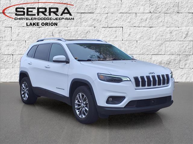 used 2021 Jeep Cherokee car, priced at $23,000