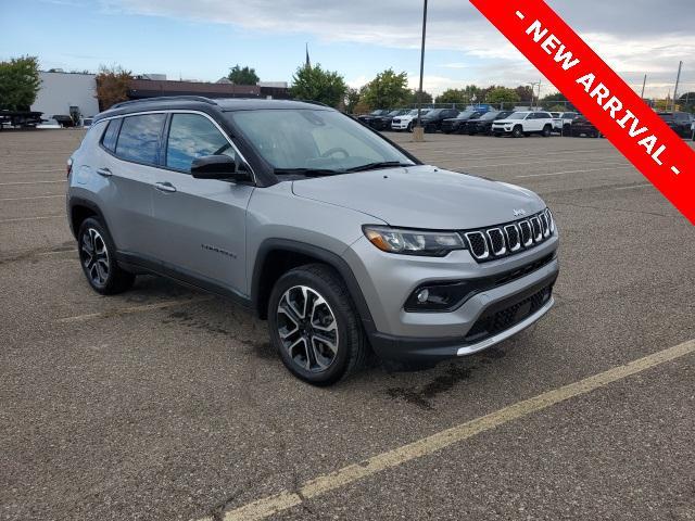 used 2023 Jeep Compass car, priced at $24,000