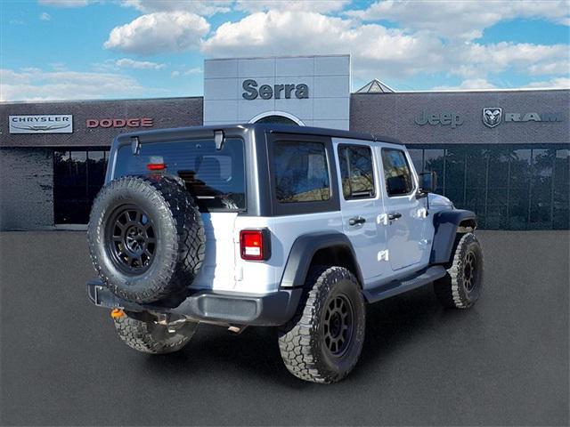 used 2018 Jeep Wrangler Unlimited car, priced at $19,000