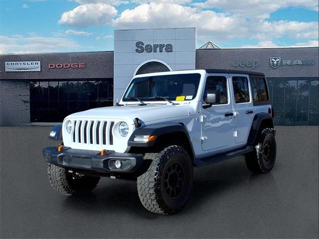 used 2018 Jeep Wrangler Unlimited car, priced at $19,000