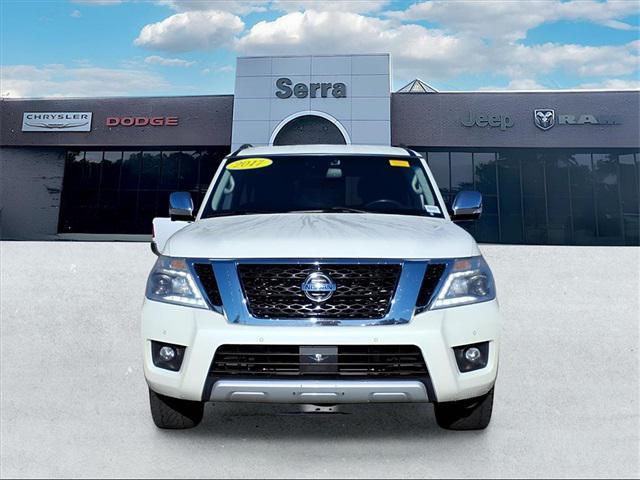 used 2017 Nissan Armada car, priced at $17,500