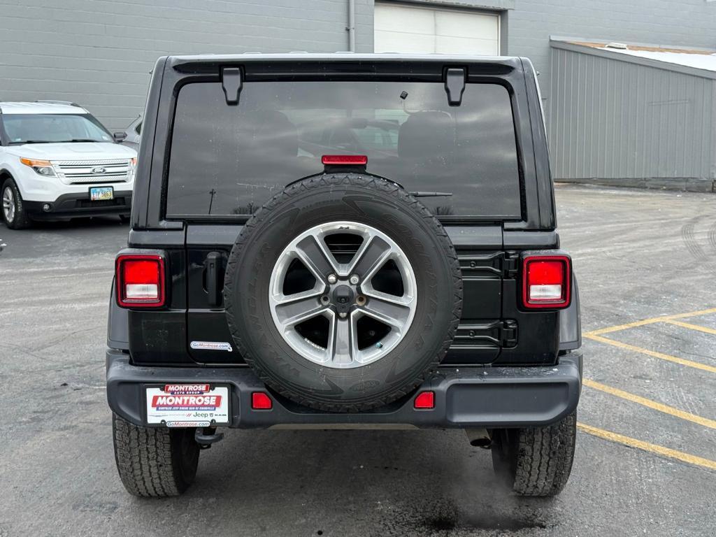 used 2021 Jeep Wrangler Unlimited car, priced at $29,911