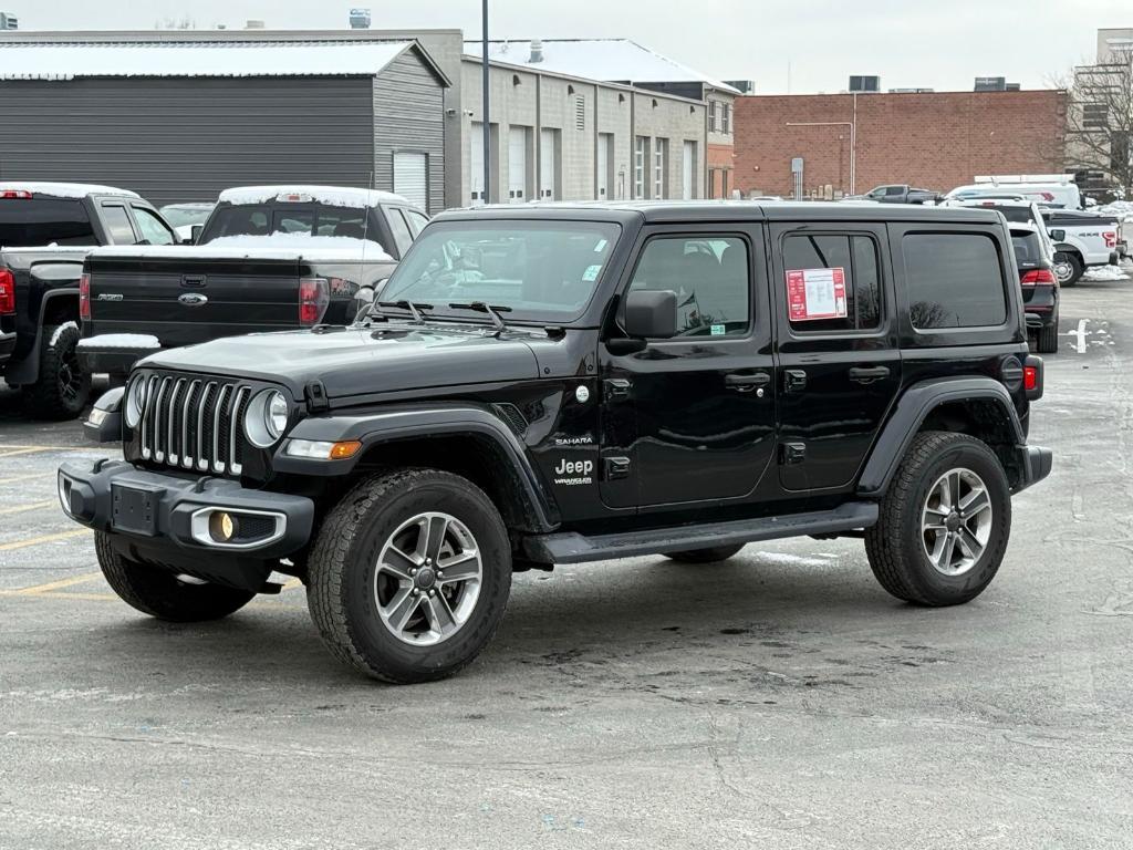 used 2021 Jeep Wrangler Unlimited car, priced at $29,911