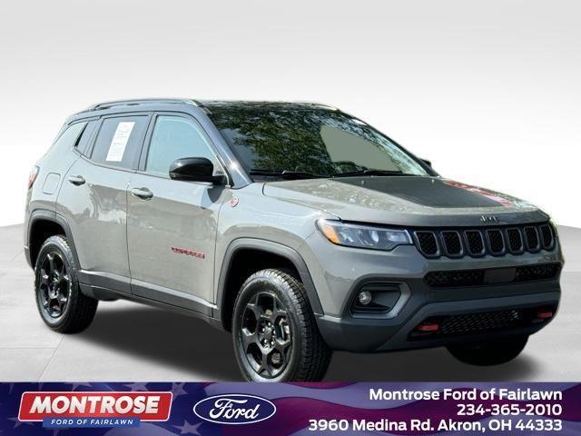 used 2023 Jeep Compass car, priced at $26,344