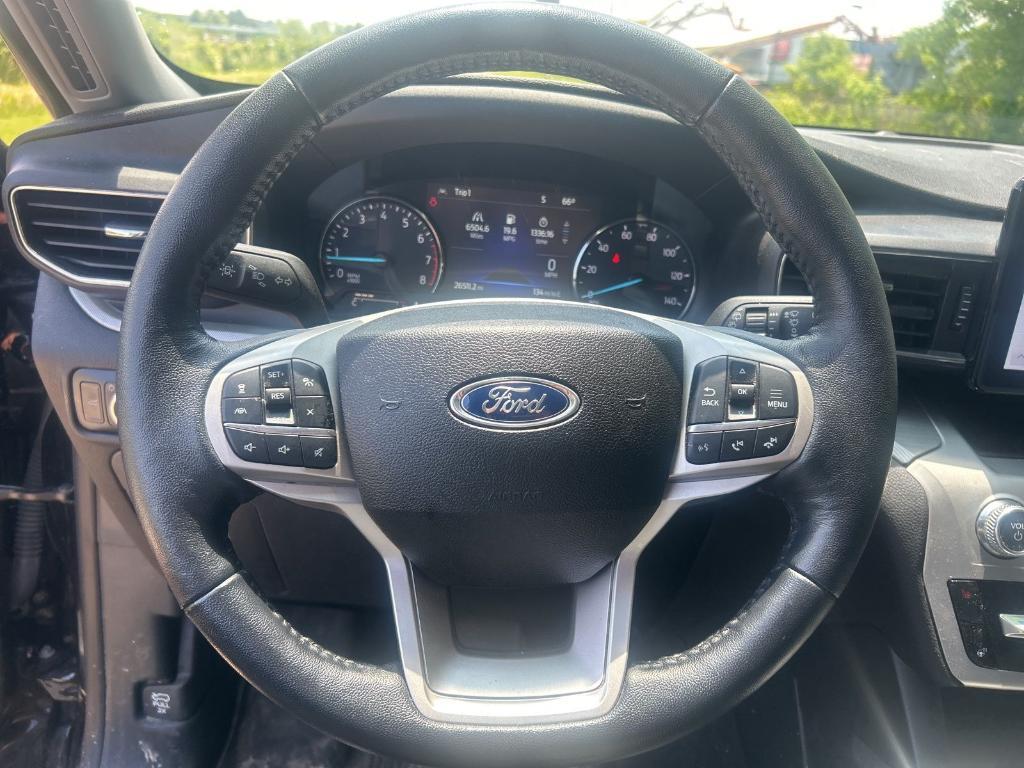used 2022 Ford Explorer car, priced at $31,048