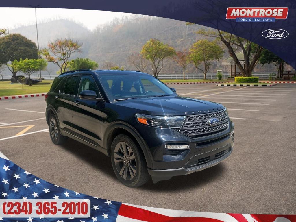 used 2022 Ford Explorer car, priced at $31,048