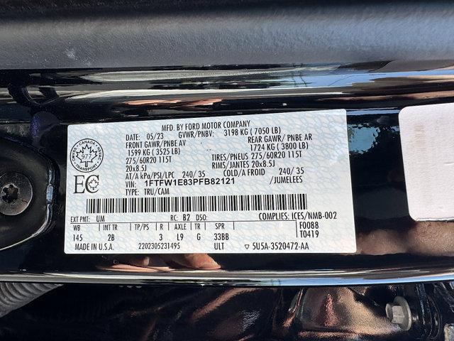 used 2023 Ford F-150 car, priced at $50,789