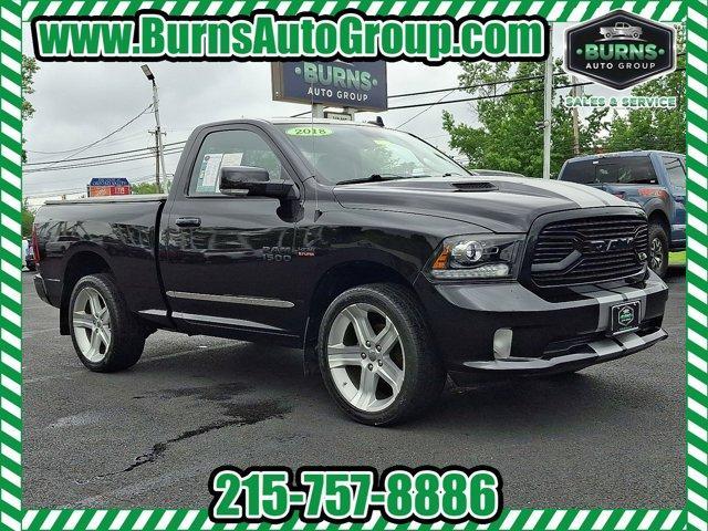 used 2018 Ram 1500 car, priced at $32,866