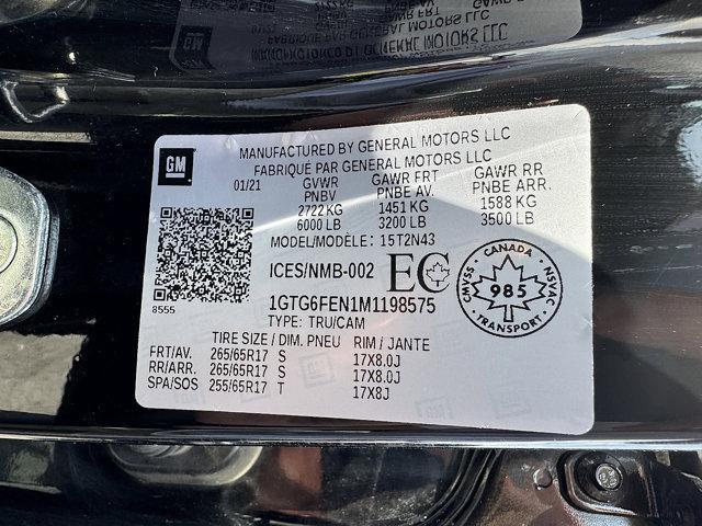 used 2021 GMC Canyon car, priced at $33,489