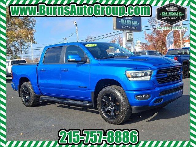 used 2021 Ram 1500 car, priced at $38,888