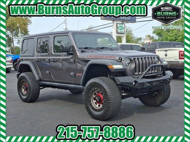 used 2018 Jeep Wrangler Unlimited car, priced at $35,489