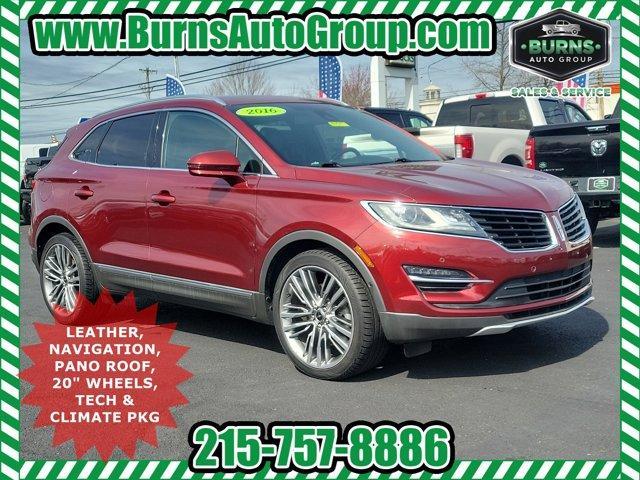used 2016 Lincoln MKC car, priced at $17,988