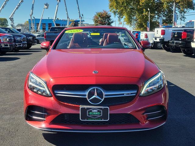 used 2020 Mercedes-Benz AMG C 43 car, priced at $44,488