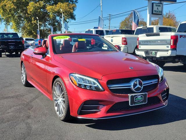 used 2020 Mercedes-Benz AMG C 43 car, priced at $44,488