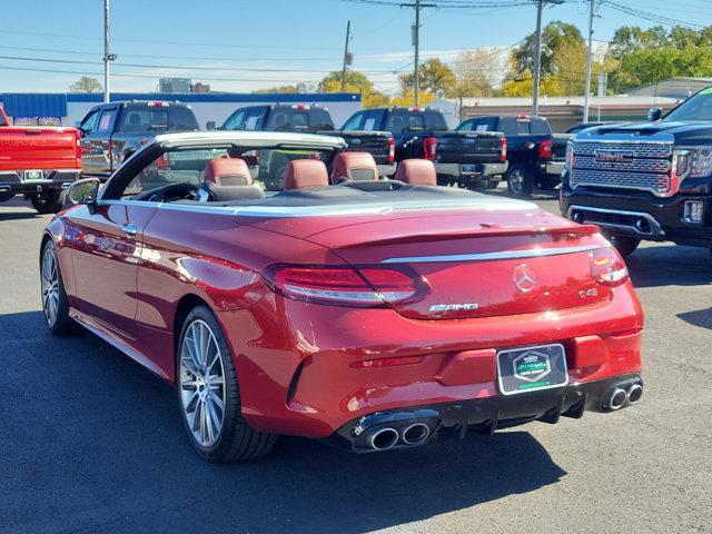 used 2020 Mercedes-Benz AMG C 43 car, priced at $44,488