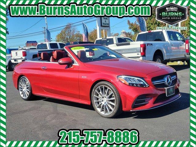 used 2020 Mercedes-Benz AMG C 43 car, priced at $44,488