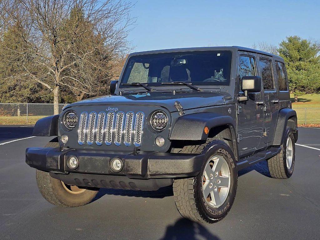used 2017 Jeep Wrangler Unlimited car, priced at $16,991