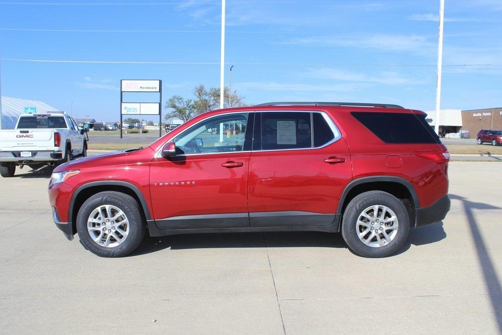 used 2021 Chevrolet Traverse car, priced at $24,990