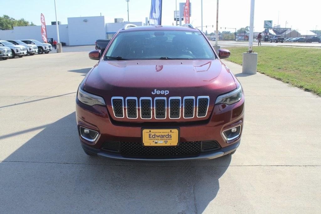 used 2019 Jeep Cherokee car, priced at $17,499