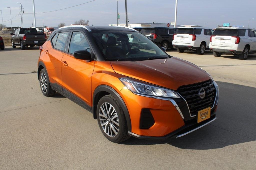 used 2023 Nissan Kicks car, priced at $18,451