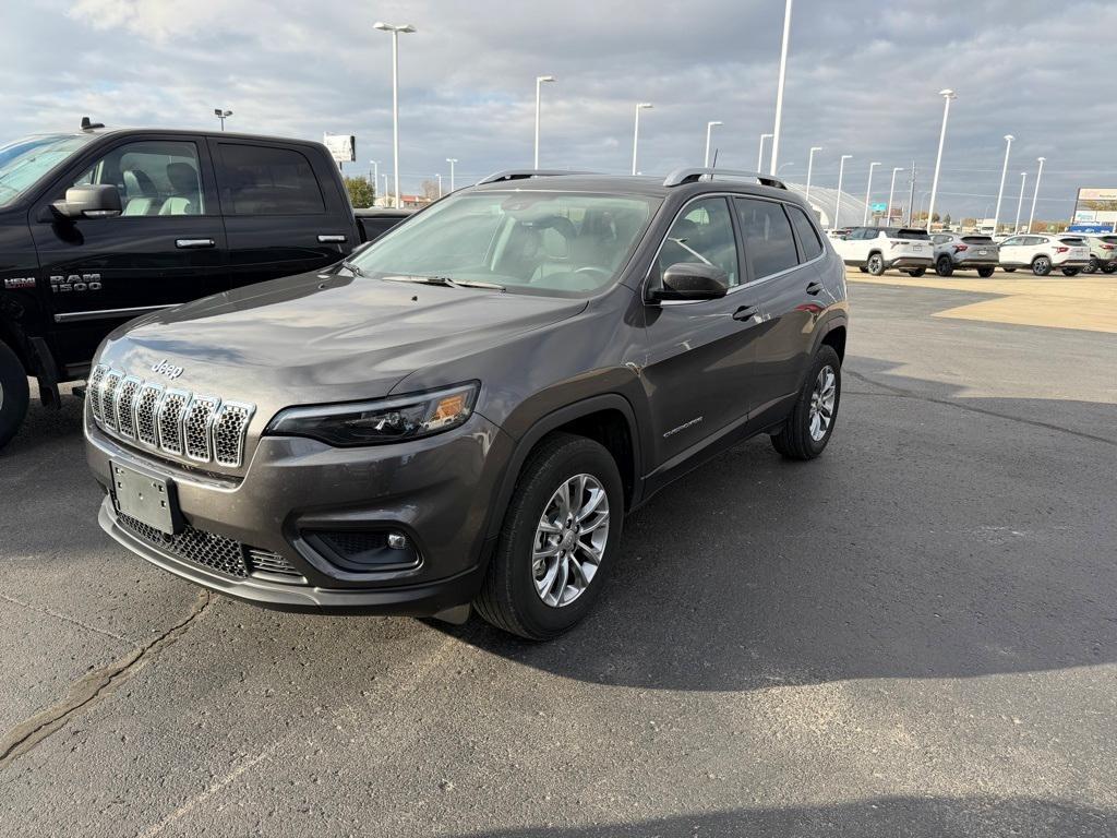 used 2021 Jeep Cherokee car, priced at $23,490