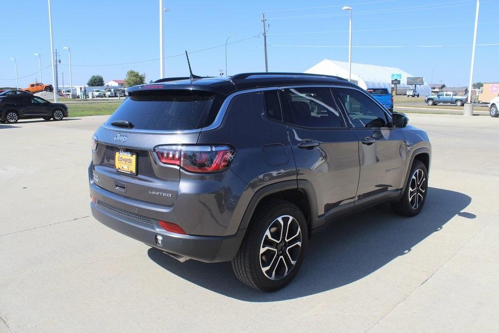 used 2022 Jeep Compass car, priced at $23,299