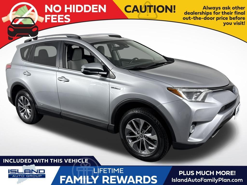 used 2018 Toyota RAV4 Hybrid car, priced at $24,950