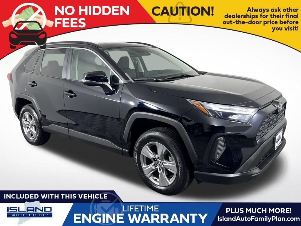 used 2022 Toyota RAV4 car, priced at $27,590