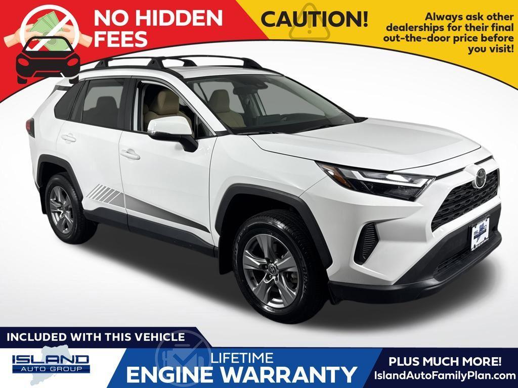 used 2022 Toyota RAV4 car, priced at $28,590