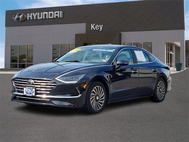 used 2023 Hyundai Sonata Hybrid car, priced at $24,478