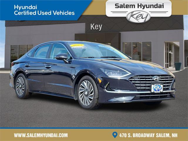 used 2023 Hyundai Sonata Hybrid car, priced at $24,478