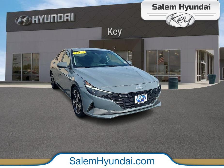 used 2021 Hyundai Elantra HEV car, priced at $20,978
