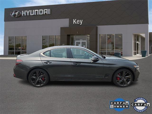 used 2022 Genesis G70 car, priced at $37,878