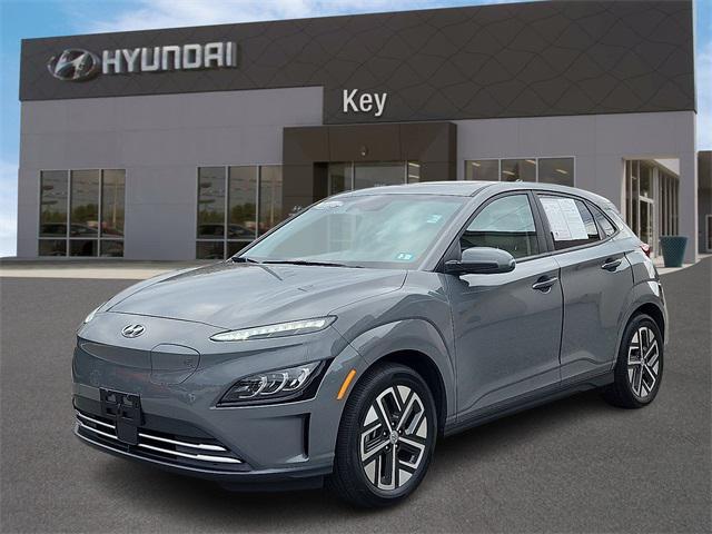 used 2023 Hyundai Kona EV car, priced at $23,378